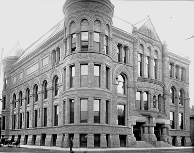 Prédio da Biblioteca Pública, Minneapolis, Minnesota, EUA, c1900. de Unbekannt