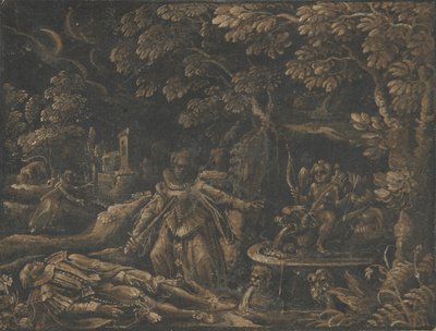 Píramo e Tisbe, ca. 1580 de Unbekannt