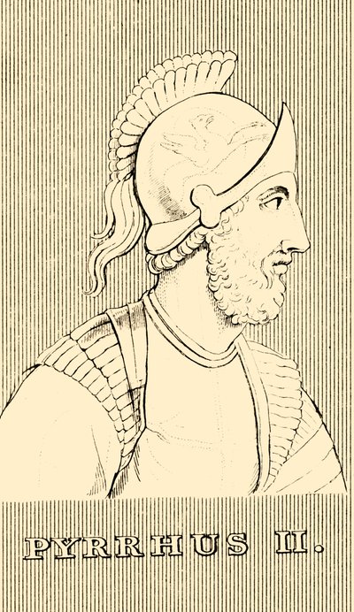Pirro 2, ca 242-237 aC, 1830. de Unbekannt