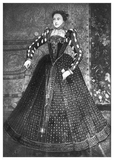 Rainha Elizabeth I, século XVI, 1896 de Unbekannt