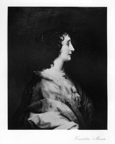 Rainha Henrietta Maria, rainha consorte da Inglaterra, Escócia e Irlanda, 1907 de Unbekannt