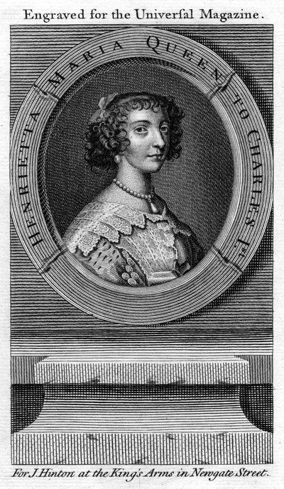 Rainha Henrietta Maria, rainha consorte de Carlos I de Unbekannt