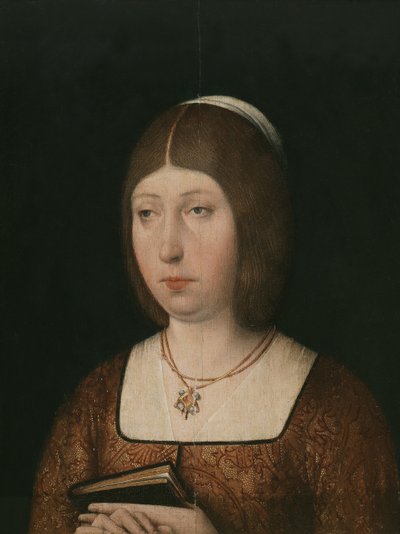 Rainha Isabel I de Castela, c. 1490 de Unbekannt