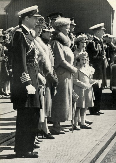 Queen Mary parte para visitar o Canadá, 1939, 1951. de Unbekannt