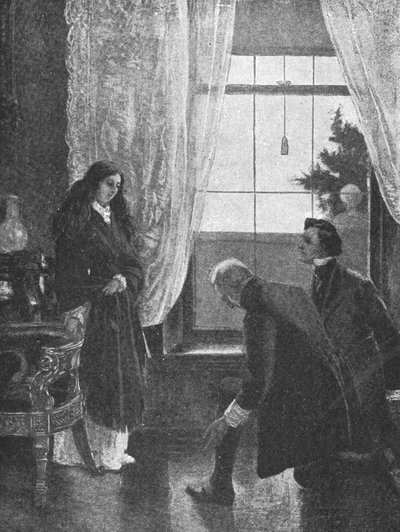 A rainha Vitória despertou para ouvir as notícias de sua adesão, 20 de junho de 1837, 1901. de Unbekannt
