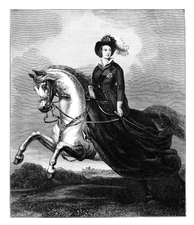 Rainha Victoria, c1840s, final do século XIX de Unbekannt