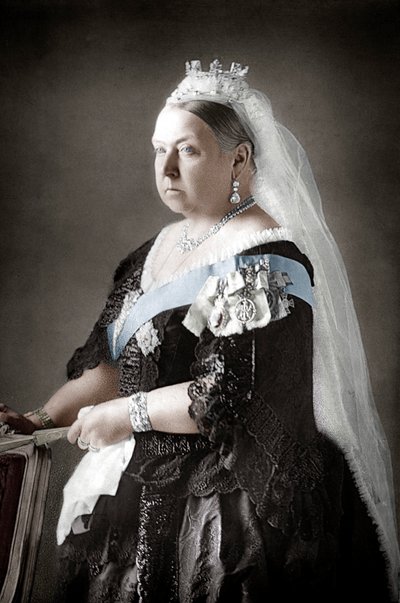 Rainha Vitória do Reino Unido, c1890 de Unbekannt
