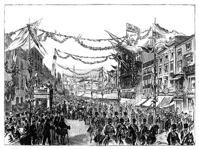 Visita da rainha Victorias a Birmingham, 1858 de Unbekannt