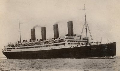 RMS Aquitania, c1930. de Unbekannt