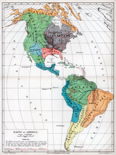 Raças da América, 1901 de Unbekannt