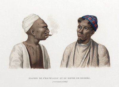 Rajahs de Waigiou e Doreri de Unbekannt