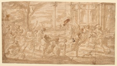 Violação dos Sabines, década de 1700. de Unbekannt