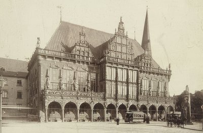 Prefeitura de Bremen. Por volta de 1900 de Unbekannt