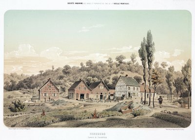 Processamento de Matérias-Primas, Metalurgia Steinbruck obras de lavagem de minério de zinco, Bensberg, Alemanha de Unbekannt