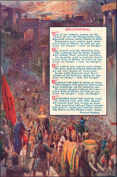 Recessional, 1907 de Unbekannt
