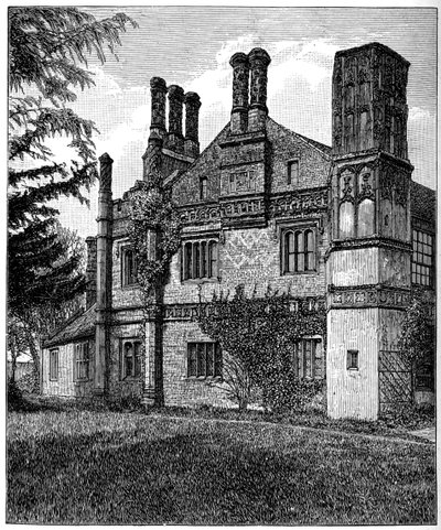 Casa da Reitoria, Great Ronco, Norfolk, final do século XV, 1893 de Unbekannt
