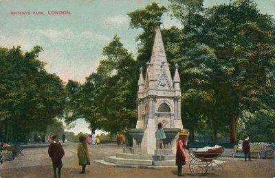 Regents Park, Londres, c1910. de Unbekannt