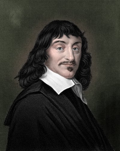 René Descartes, filósofo e matemático francês, 1835 de Unbekannt