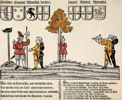 Representação de Guillaume Tell de Unbekannt