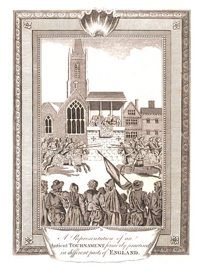 Representações de um torneio antigo praticadas em diferentes partes da Inglaterra, 1794 de Unbekannt