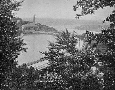 Reservatório, Eden Park, Cincinnati, Ohio, c1897. de Unbekannt