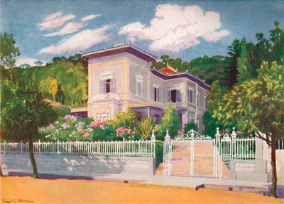 Residência do Sr. Joseph Walker, Petrópolis, 1914 de Unbekannt