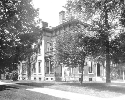 Residência do ex-presidente Harrison, Indianapolis, Indiana, EUA, c1900. de Unbekannt