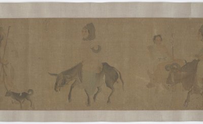 Retornando para casa após a colheita, dinastia Yuan ou Ming, século XIV-XV. de Unbekannt