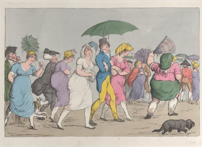 Retornando da revisão Loyal Ducking, junho de 1800 ., junho de 1800 . de Unbekannt