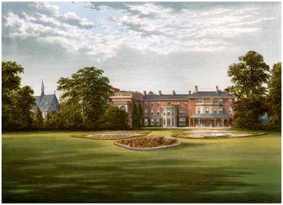 Rhydd Court, Worcestershire, casa do Barão Lechmere, c1880 de Unbekannt