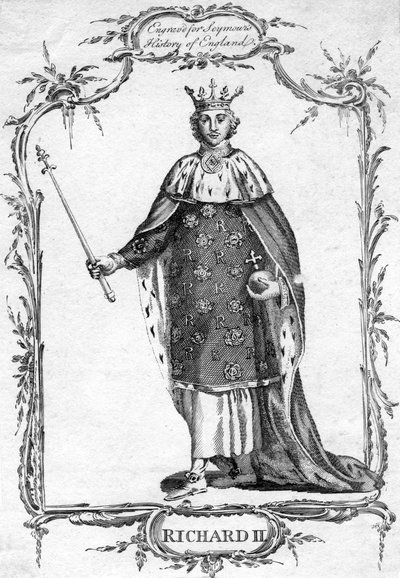Ricardo II, rei da Inglaterra, século XIX de Unbekannt