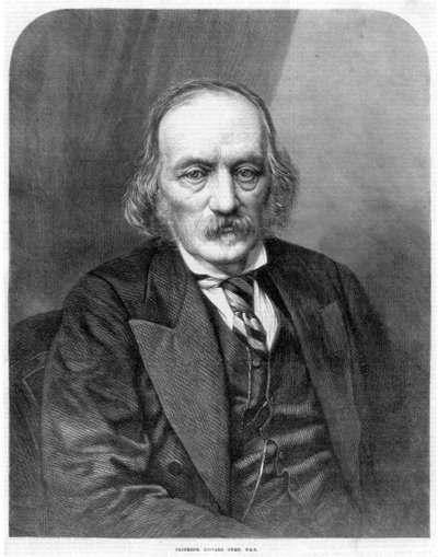 Richard Owen, anatomista e paleontólogo inglês, 1872 de Unbekannt