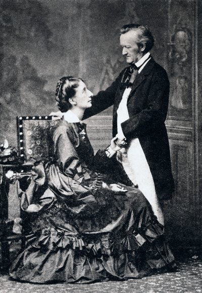 Richard e Cosima Wagner, final do século XIX de Unbekannt
