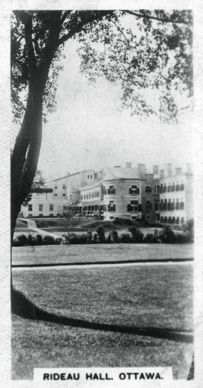 Rideau Hall, Ottawa, Canadá, c1920s de Unbekannt