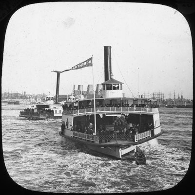 River steamer, EUA, final do século XIX ou início do século XX de Unbekannt