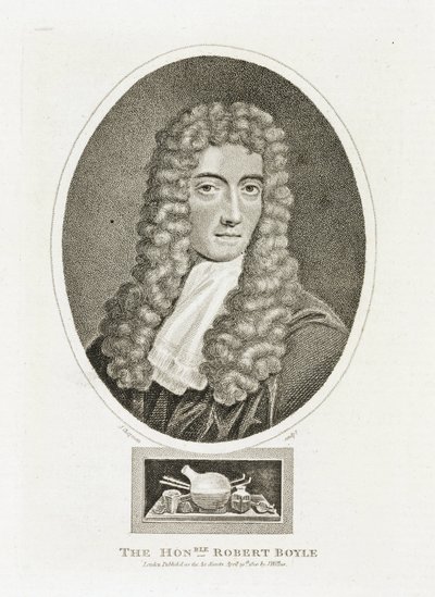 Robert Boyle (1627-1691), físico e químico irlandês de Unbekannt