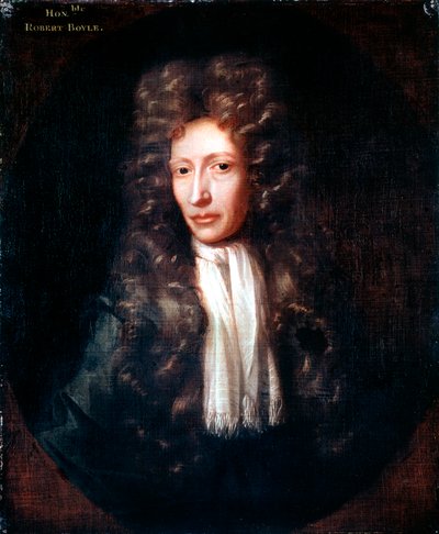 Robert Boyle, químico e físico nascido na Irlanda, c1689-1690 de Unbekannt