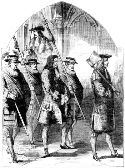 Robert Harley, o Conde de Oxford 1661-1724, indo a julgamento, século XVIII, século XIX de Unbekannt