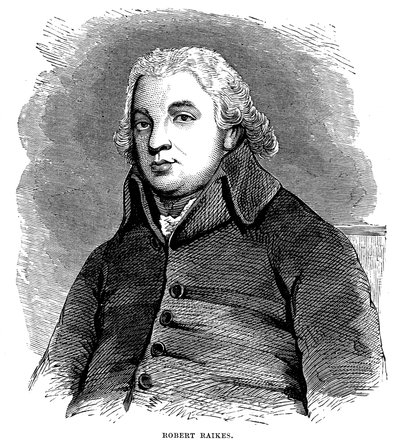 Robert Raikes, filantropo inglês e editor, 1780 1880 de Unbekannt