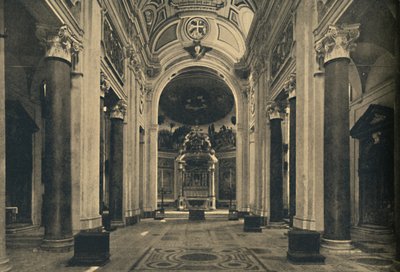 Roma - Interior da Basílica da Santa Cruz de Jerusalém, 1910 de Unbekannt