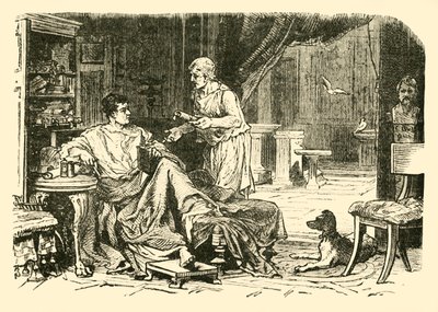 Estudo Romano, 1890. de Unbekannt