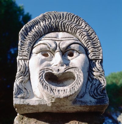 Escultura em anfiteatro romano de Unbekannt