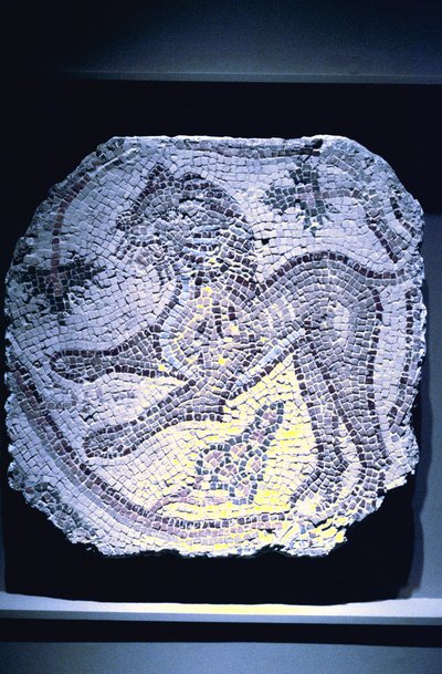 Mosaico romano de um leão de Unbekannt