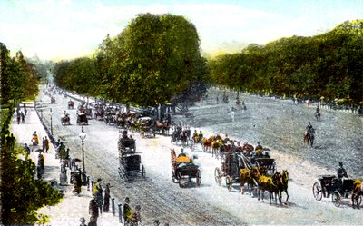 Fileira podre, Hyde Park, Londres, Século 20 de Unbekannt