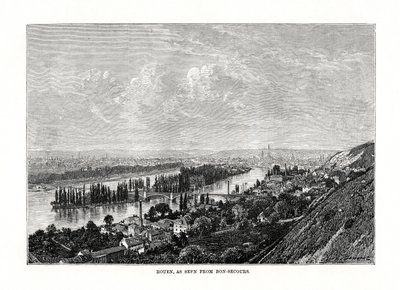 Rouen, Normandia, França, 1879 de Unbekannt