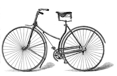 Bicicleta de segurança Rover, c1885 de Unbekannt