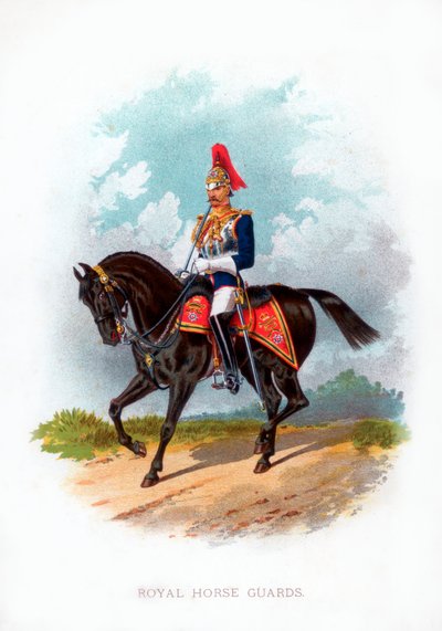 Guarda real do cavalo, 1888 de Unbekannt