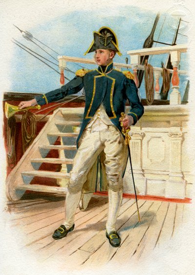 Capitão da Marinha Real, século XVIII c1890-c1893 de Unbekannt
