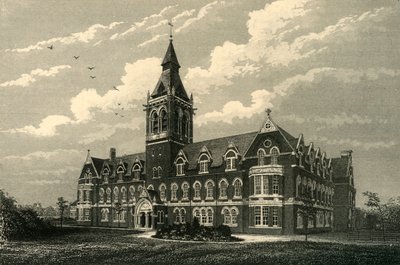 Royal Victoria Patiotic Asylum para meninas, c1878. de Unbekannt