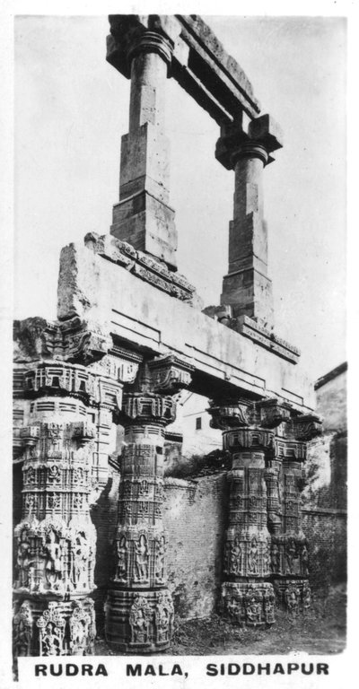Rudra Mala, Siddhapur, Índia, c1925 de Unbekannt